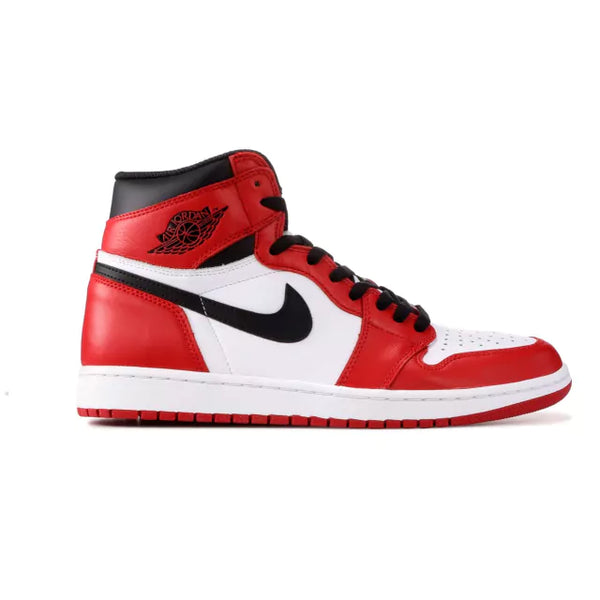 Sapatilhas Nike Air Jordan Mid (Bota) - Brancas / Pretas / Vermelhas