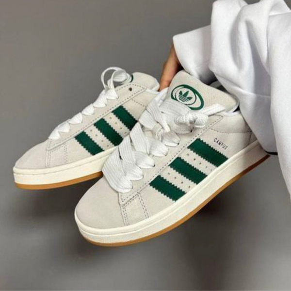 Sapatilhas Adidas Campus - Cinza e Verde