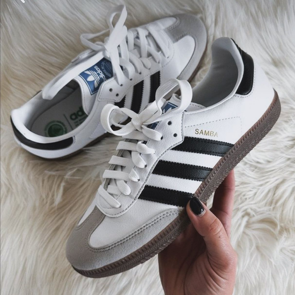 Zapatillas Adidas Samba - Blanco/Negro