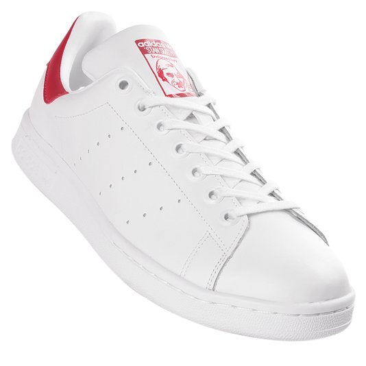 Zapatillas Adidas Stan Smith - Blanco y Rojo